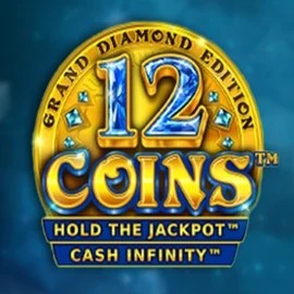12 Coins Grand Diamond Edition slot icon by Wazdan, available at Spinmacho Casino