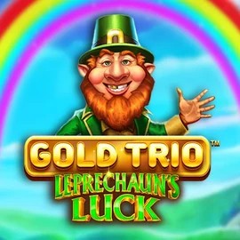 Gold Trio Leprechaun's Luck by Playtech, showcased at spinmachocasinoo.it – game logo