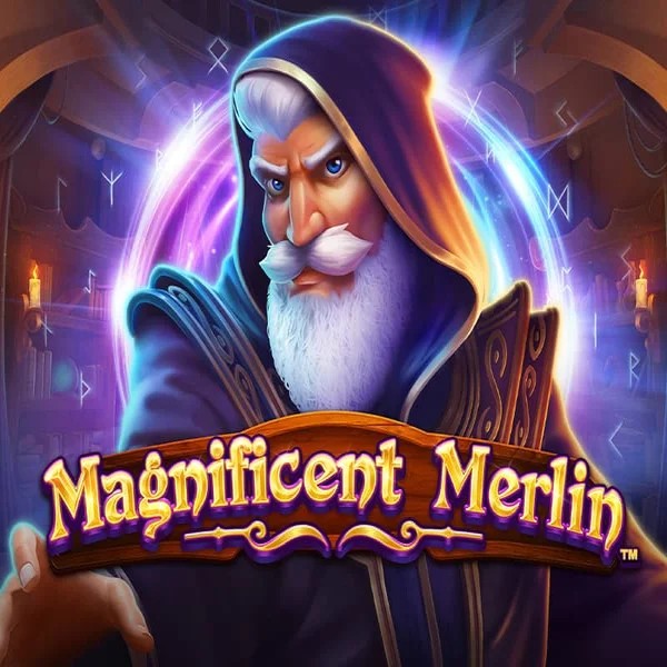 Magnificent Merlin slot icon by Greentube, available at Spinmacho Casino