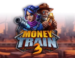 Money Train 3 online game logo by Relax Gaming on spinmachocasinoo.it