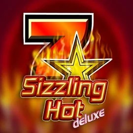 Official Slots logo: Sizzling Hot Deluxe by Novomatic at Spinmacho Casino